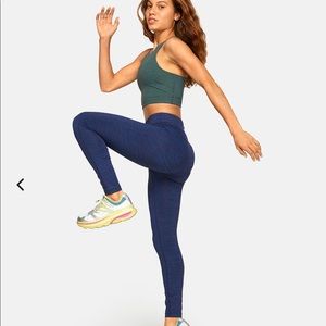 Outdoor Voices Tech Sweat Leggings Baltic Blue